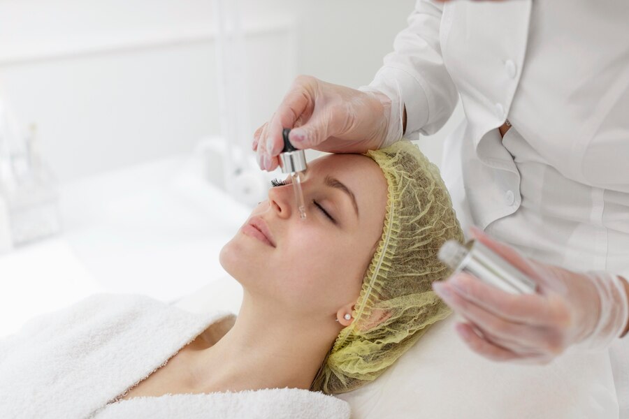 Oxygen facial